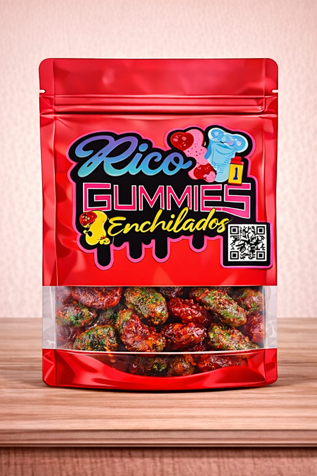 Chamoy Strawberry Gummies