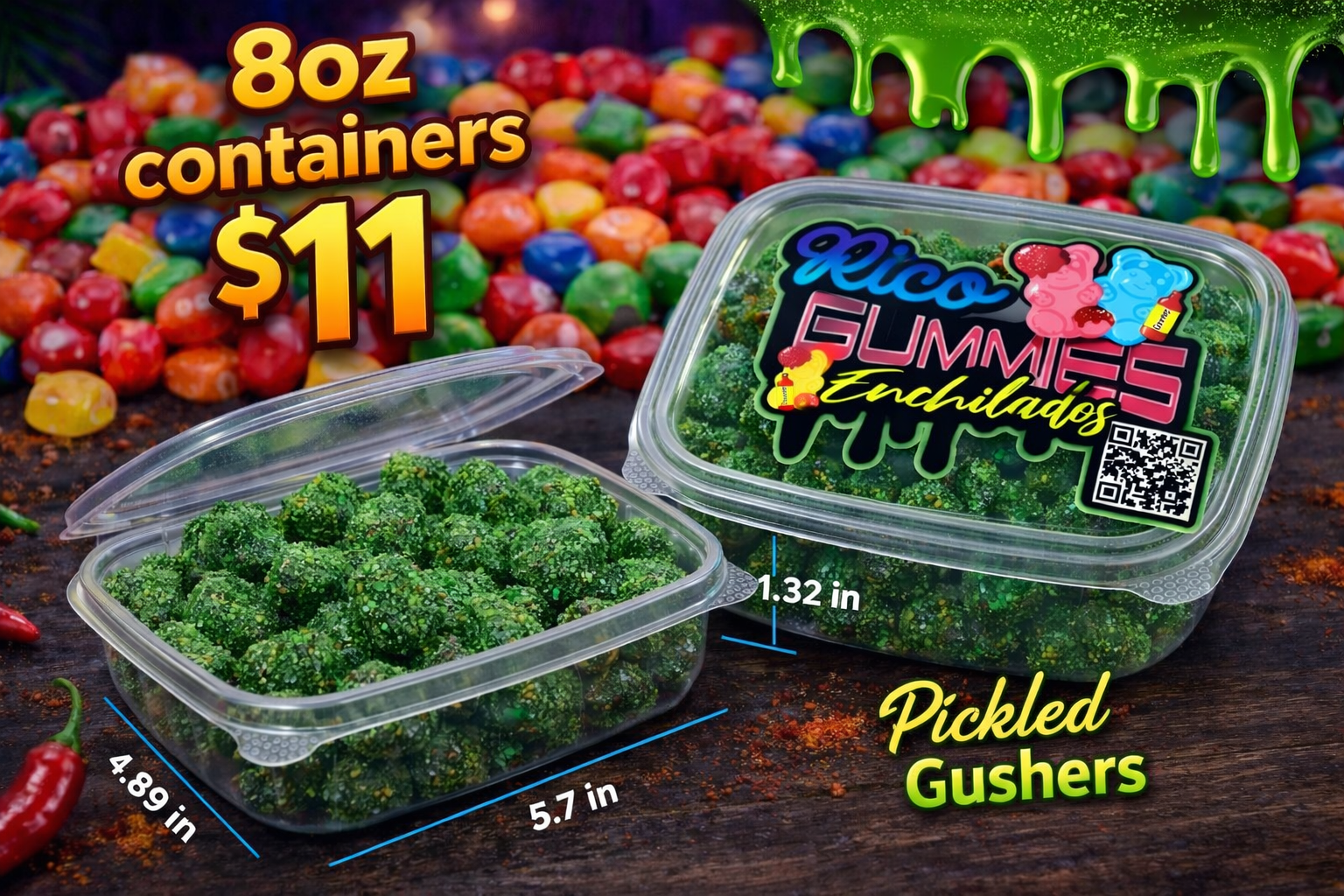 8oz -Pickled Gushers