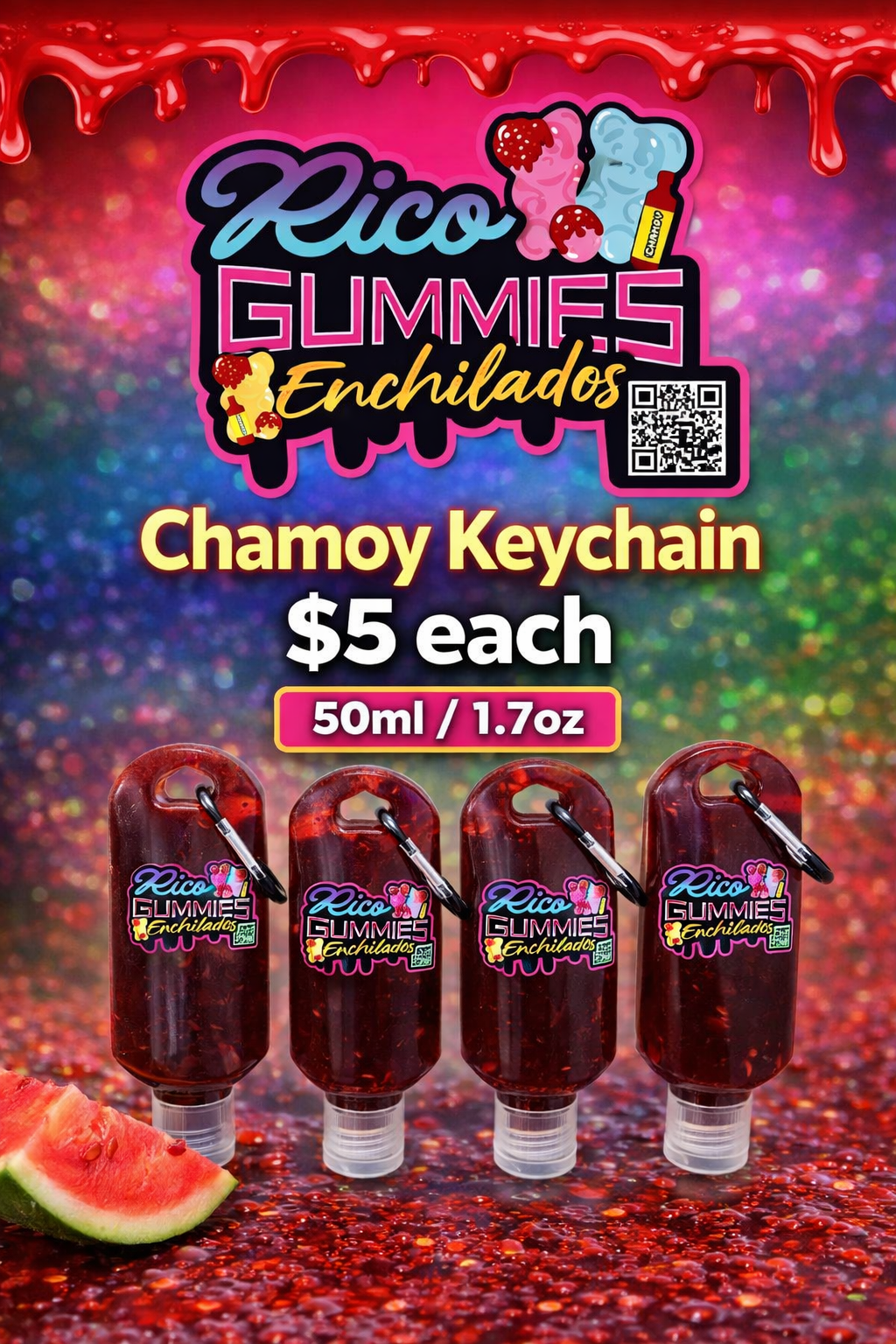 Chamoy Keychain (1)