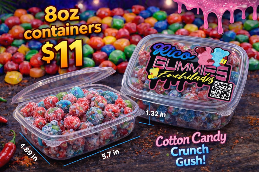 8oz-Cotton Candy Crunch Gush