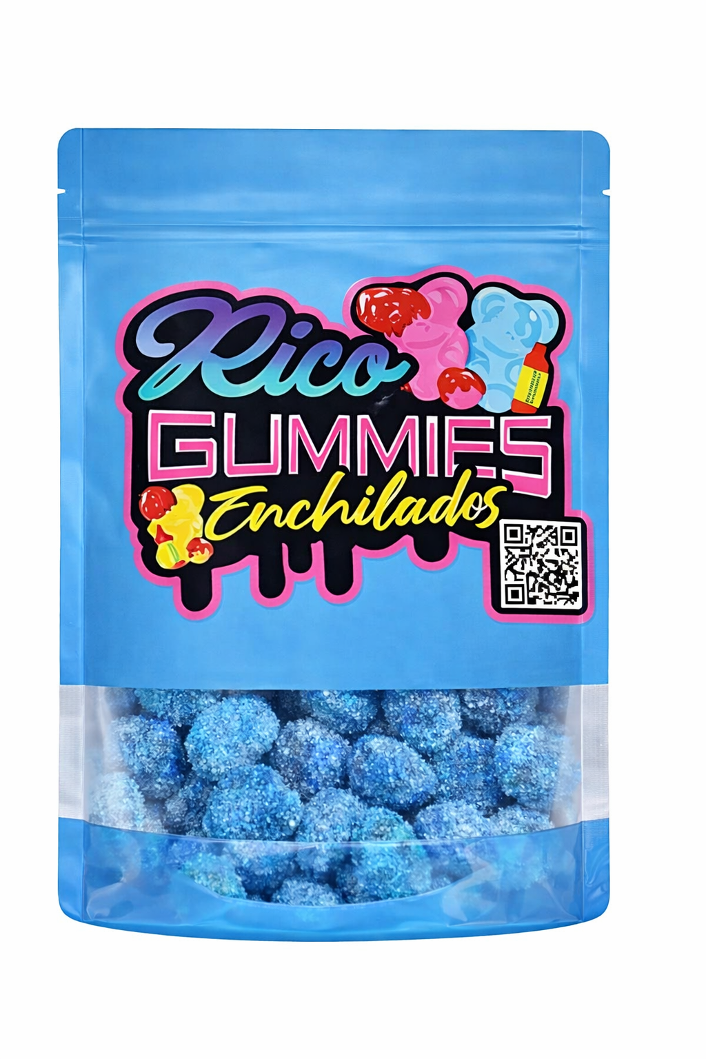 Sour blue razz gush -5oz bag