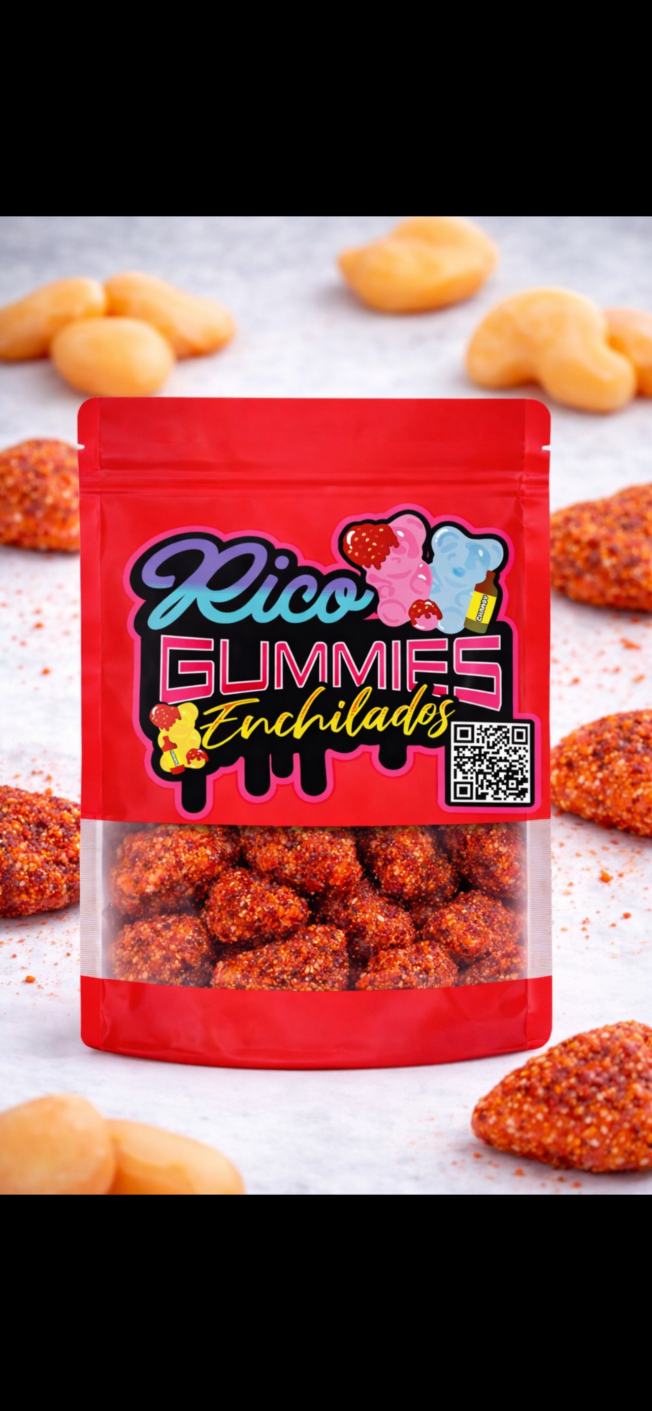 Chamoy Spicy Mangos -5oz bag