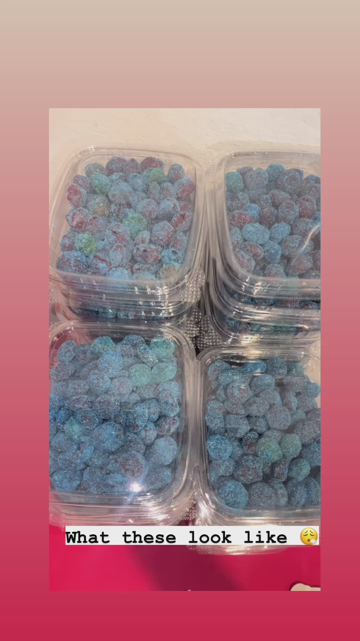Sour blue razz gush -5oz bag