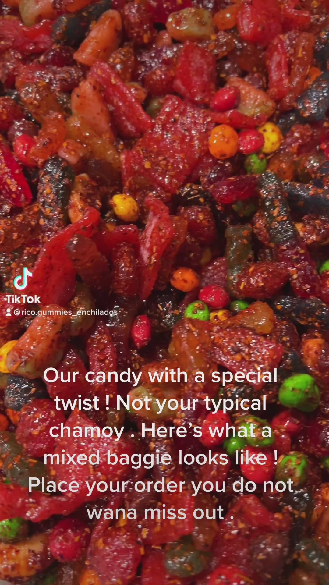 8oz -Chamoy mixed candy